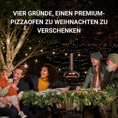 Vier Gründe, einen Premium-Pizzaofen zu Weihnachten zu verschenken