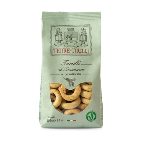 Terre dei Trulli Taralli mit Rosmarin 250 g